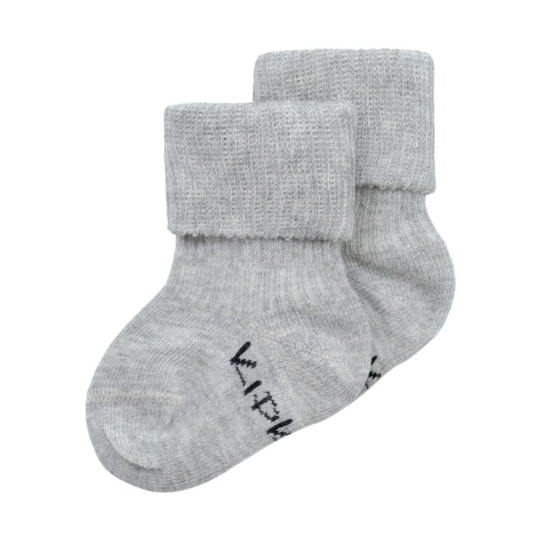KipKep Blijf-Sokjes - Newborn/Premature - 1-Pack - Grey