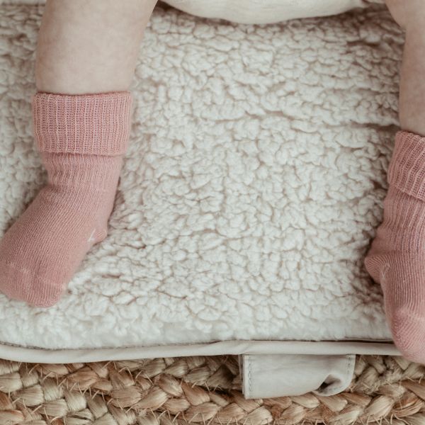 KipKep Blijf-Sokjes - Newborn/Premature - 1-Pack - Mauve