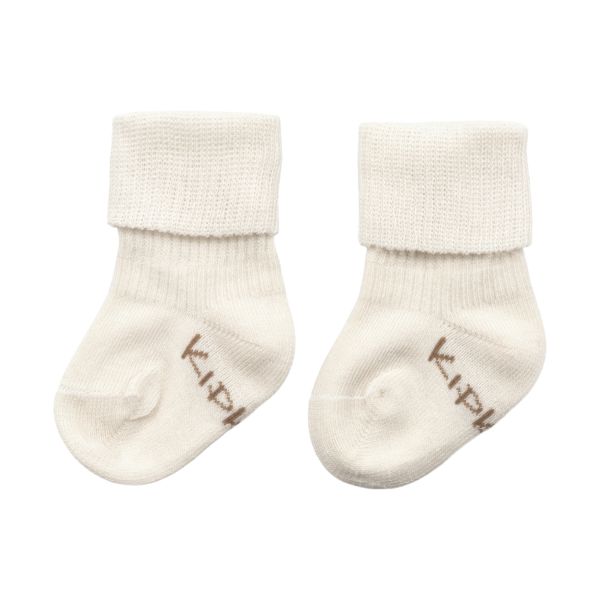 KipKep Blijf-Sokjes - Newborn/Premature - 1-Pack - OffWhite KipKep Blijf-Sokjes - Newborn/Premature - 1-Pack - OffWhite