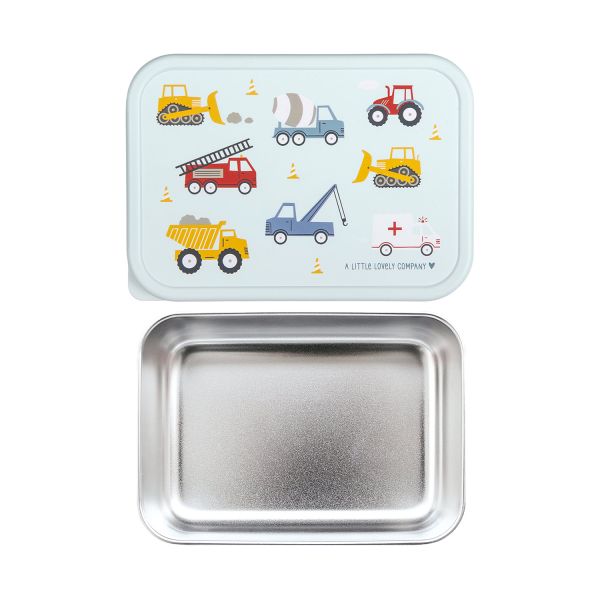 A Little Lovely Company RVS Lunch Box - Vehicles