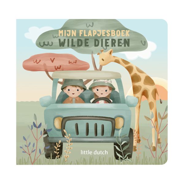 Little Dutch Mijn Flapjesboek - Wilde dieren Little Dutch Mijn Flapjesboek - Wilde dieren