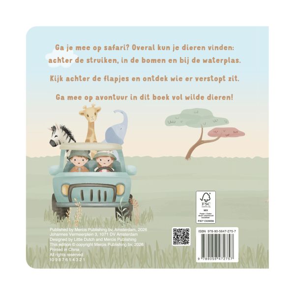 Little Dutch Mijn Flapjesboek - Wilde dieren Little Dutch Mijn Flapjesboek - Wilde dieren