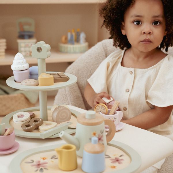 Little Dutch Etagère Met Gebak – Hout Little Dutch Etagère Met Gebak – Hout