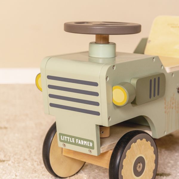 Tracteur avec remorque - LITTLE-DUTCH - Little Farm - Bois FSC - 10 Tracteur avec remorque - LITTLE-DUTCH - Little Farm - Bois FSC - 10