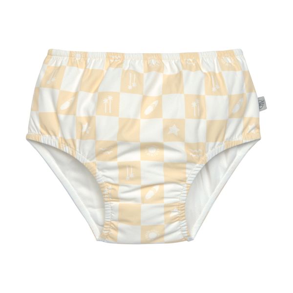 Lässig Zwemluier - Check Pattern Vanilla/Sea Salt - Maat 86 Lässig Zwemluier - Check Pattern Vanilla/Sea Salt - Maat 86