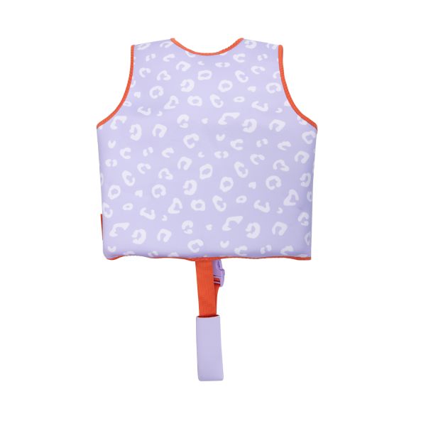 Swim Essentials Zwemvest - 3-6 Years / 18-30 Kg - Lila Leopard