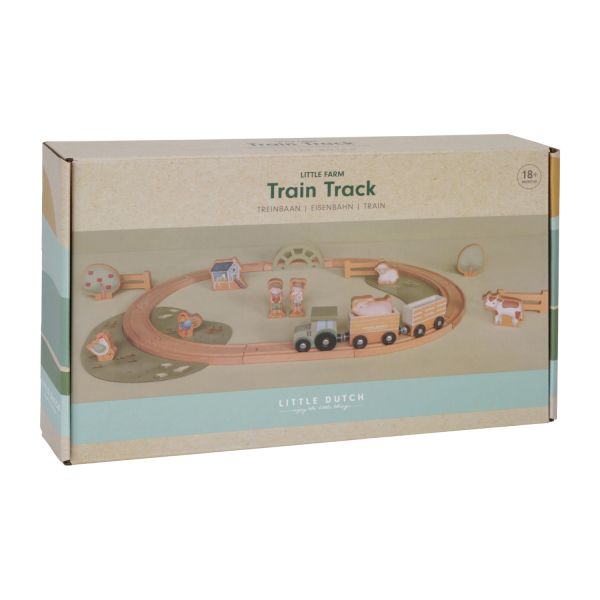 Little Dutch Treinset Little Farm FSC
