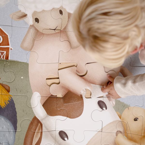 Little Dutch Vloerpuzzel Little Farm FSC Little Dutch Vloerpuzzel Little Farm FSC