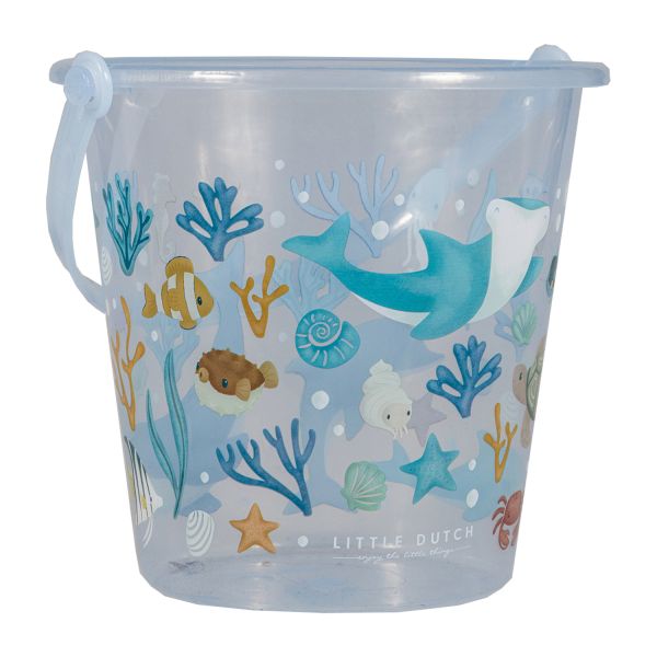 Little Dutch Emmer Ocean Dreams Blauw 19 cm Little Dutch Emmer Ocean Dreams Blauw 19 cm