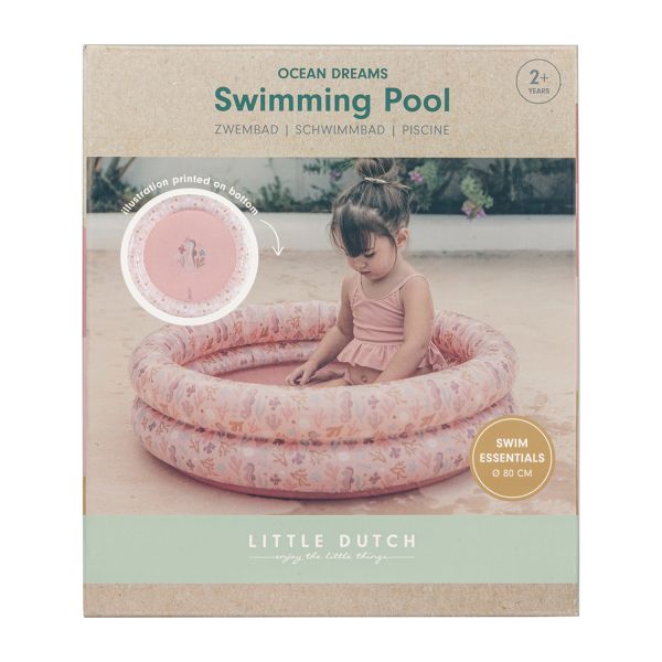 Little Dutch Zwembad Ocean Dreams Roze 80 cm