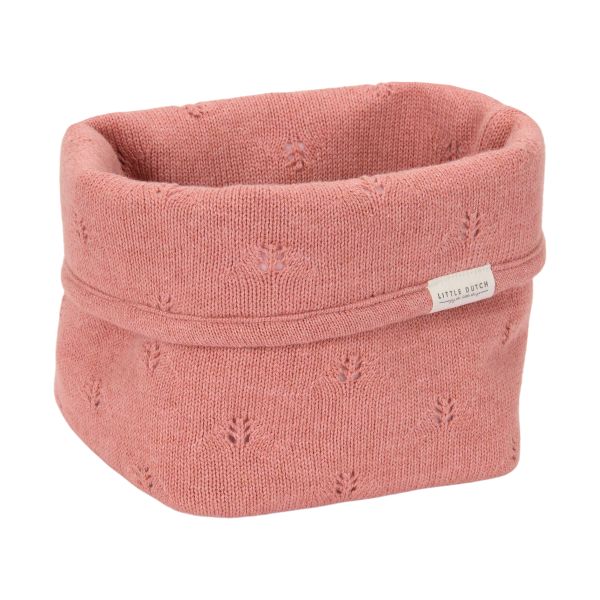 Little Dutch Pure Commodemandje Klein - 15 x 15 x 15 cm - Gebreid - Pink Blush Little Dutch Pure Commodemandje Klein - 15 x 15 x 15 cm - Gebreid - Pink Blush