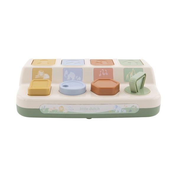 Little Dutch Safari Friends Pop-up Dieren Little Dutch Safari Friends Pop-up Dieren
