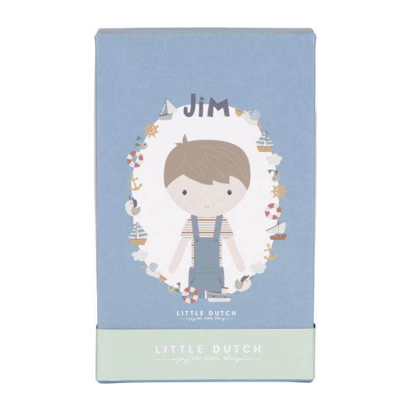 Little Dutch Knuffelpop Jim 35cm Little Dutch Knuffelpop Jim 35cm