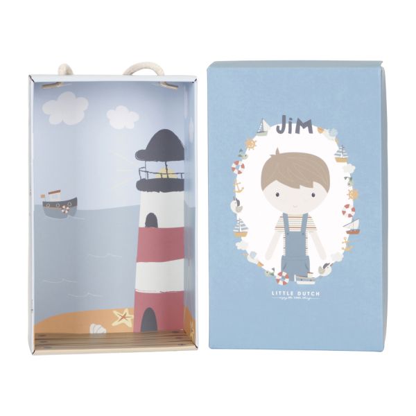 Little Dutch Knuffelpop Jim 35cm Little Dutch Knuffelpop Jim 35cm