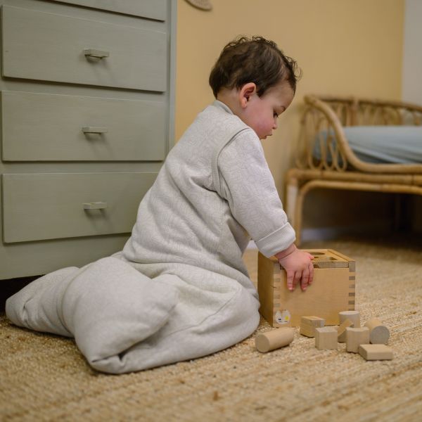 Lodger Slaapzak Hopper 4-Seizoenen Beige 68/98 Lodger Slaapzak Hopper 4-Seizoenen Beige 68/98