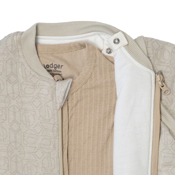 Lodger Slaapzak Hopper 4-Seizoenen Beige 68/98 Lodger Slaapzak Hopper 4-Seizoenen Beige 68/98