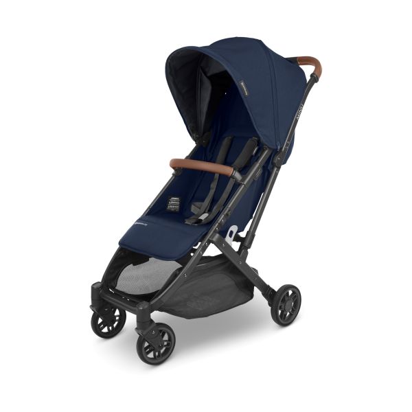 UPPAbaby Buggy Compact Minu V2 Noa Navy / Carbon Frame En Bruin Leer UPPAbaby Buggy Compact Minu V2 Noa Navy / Carbon Frame En Bruin Leer