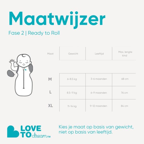 LovLove To Dream Transition Bag Fase 2 - 1.0 TOG - Maat L - White Dreamer LovLove To Dream Transition Bag Fase 2 - 1.0 TOG - Maat L - White Dreamer