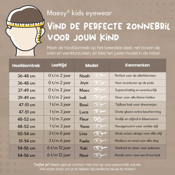 Maesy Zonnebril - Maes - 0 t/m 2 jaar - Beige Ecru Maesy Zonnebril - Maes - 0 t/m 2 jaar - Beige Ecru