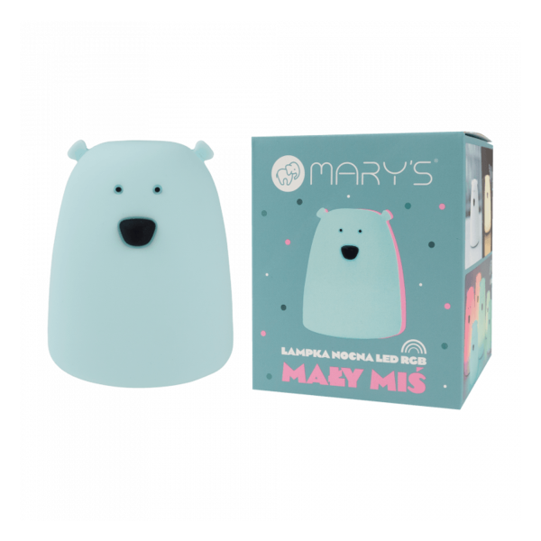 Mary's Led Lamp Bear Small - Blue