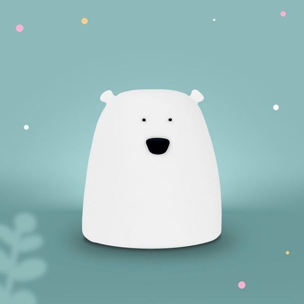 Mary's Led Lamp Bear Small - White