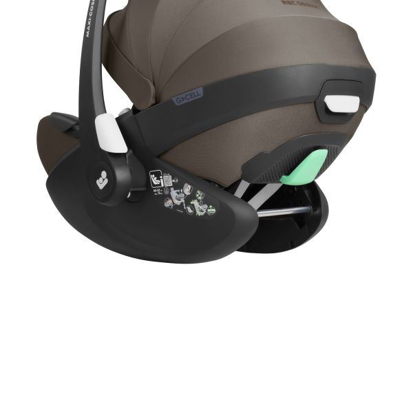 ABC Design Salsa 5 Air Kinderwagen incl. Maxi-Cosi Pebble 360 Pro2 - Nature