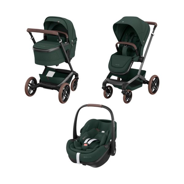 Maxi-Cosi Fame Kinderwagen 2-in-1 | Autostoel Pebble 360 Pro2 - Twillic Green Maxi-Cosi Fame Kinderwagen 2-in-1 | Autostoel Pebble 360 Pro2 - Twillic Green