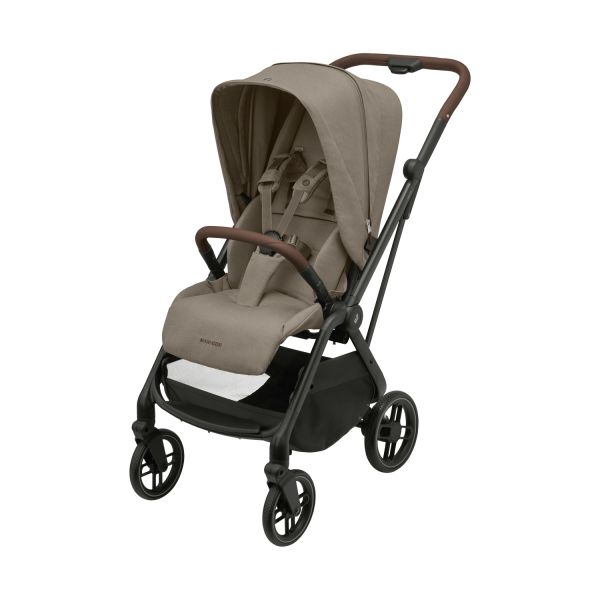 Maxi-Cosi Buggy Leona² - Twillic Truffle (Black Frame + Brown Leather)