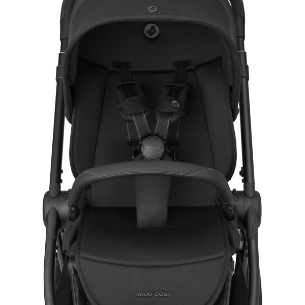 Maxi-Cosi Oxford+ Kinderwagen 2-in-1 - Twillic Black (Dark Frame + Black Leather) Maxi-Cosi Oxford+ Kinderwagen 2-in-1 - Twillic Black (Dark Frame + Black Leather)