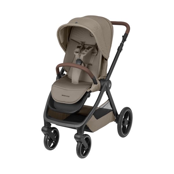 Maxi-Cosi Kinderwagen - Oxford Plus - Twillic Truffle (Dark Frame + Brown Leather) Maxi-Cosi Kinderwagen - Oxford Plus - Twillic Truffle (Dark Frame + Brown Leather)