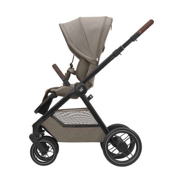 Maxi-Cosi Kinderwagen - Oxford Plus - Twillic Truffle (Dark Frame + Brown Leather) Maxi-Cosi Kinderwagen - Oxford Plus - Twillic Truffle (Dark Frame + Brown Leather)