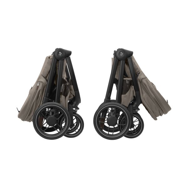 Maxi-Cosi Kinderwagen - Oxford Plus - Twillic Truffle (Dark Frame + Brown Leather) Maxi-Cosi Kinderwagen - Oxford Plus - Twillic Truffle (Dark Frame + Brown Leather)