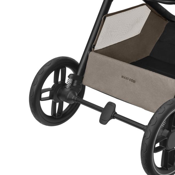Maxi-Cosi Kinderwagen - Oxford Plus - Twillic Truffle (Dark Frame + Brown Leather) Maxi-Cosi Kinderwagen - Oxford Plus - Twillic Truffle (Dark Frame + Brown Leather)