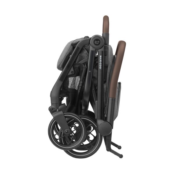 Maxi-Cosi Buggy Soho Select Grey (Black frame - Brown Leather) Maxi-Cosi Buggy Soho Select Grey (Black frame - Brown Leather)