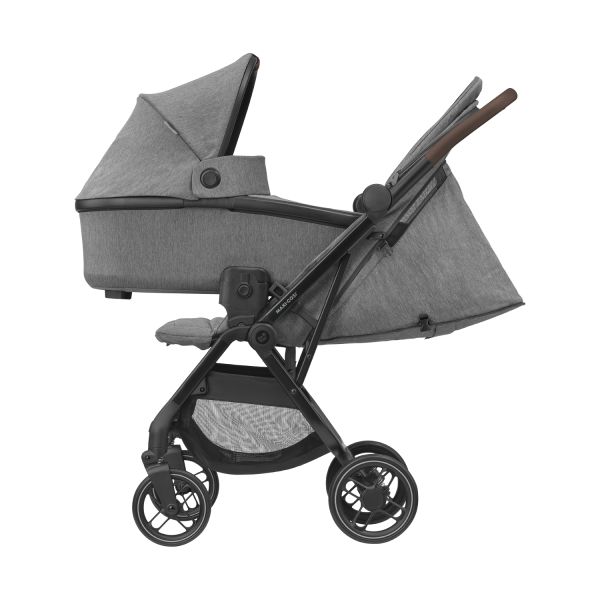 Maxi-Cosi Buggy Soho Select Grey (Black frame - Brown Leather) Maxi-Cosi Buggy Soho Select Grey (Black frame - Brown Leather)