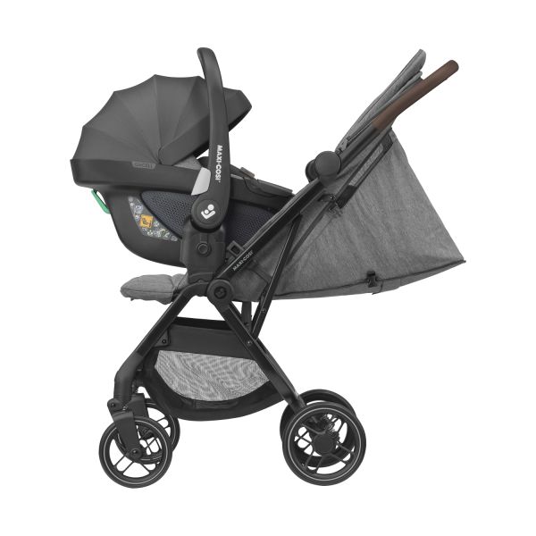 Maxi-Cosi Buggy Soho Select Grey (Black frame - Brown Leather) Maxi-Cosi Buggy Soho Select Grey (Black frame - Brown Leather)