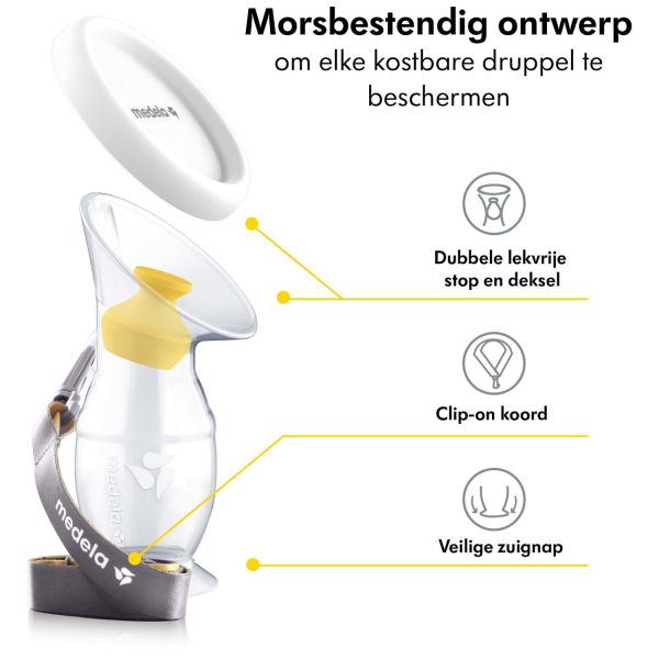 Medela Siliconen Moedermelkcollector