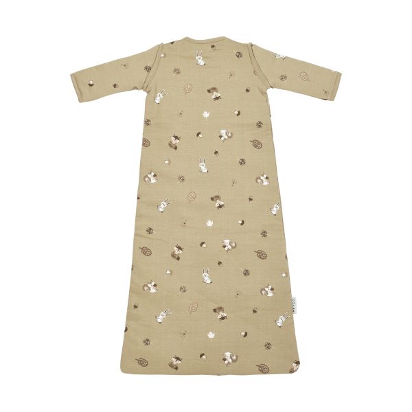 Meyco Slaapzak Winter Forest Animals Sand 60 cm
