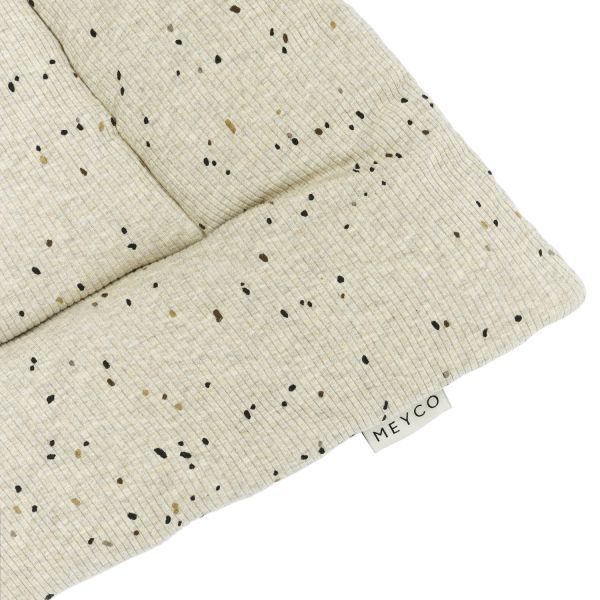 Meyco Rib Mini Spot Parklegger - 80 x 100 cm - Sand Melange