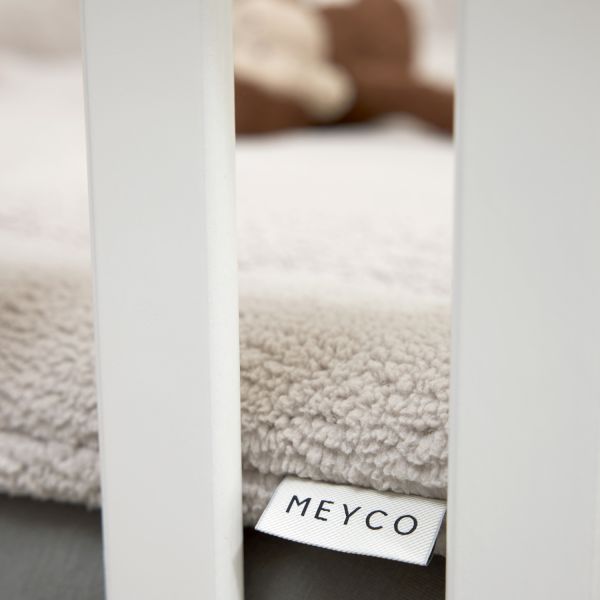 Meyco Teddy - Parklegger - 80 x 100 cm - Greige Meyco Teddy - Parklegger - 80 x 100 cm - Greige
