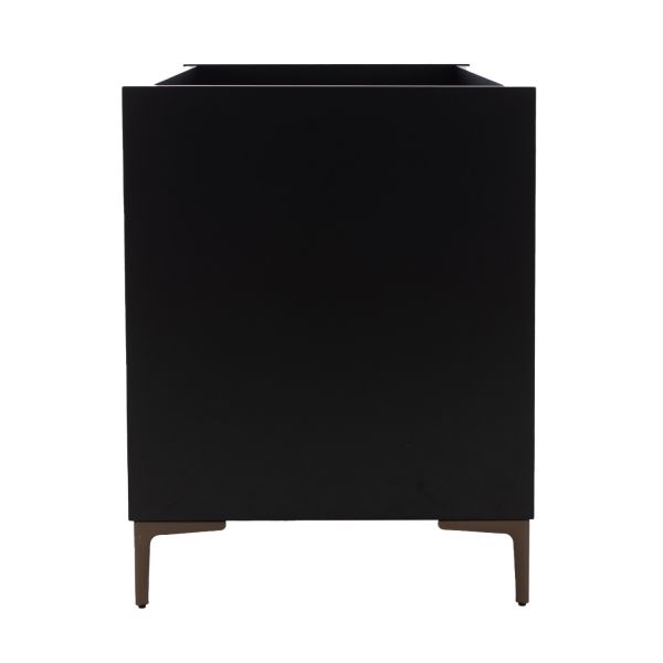 TWF Ledikant 60 x 120 - Commode 3 Laden Modena Metaal