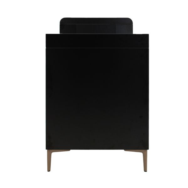 TWF Meegroeibed - Commode 3 Laden Modena Metaal