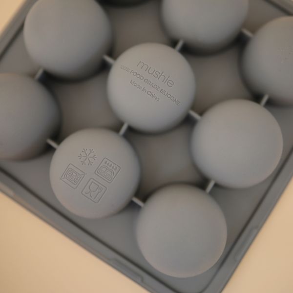 Mushie Baby Food Freezer Tray - Cambridge Blue Mushie Baby Food Freezer Tray - Cambridge Blue