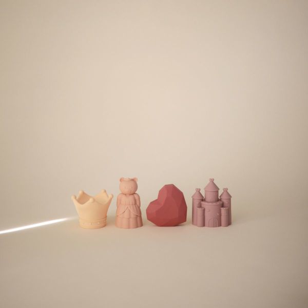 Mushie Bad Set - 4-Pack - Princess Mushie Bad Set - 4-Pack - Princess