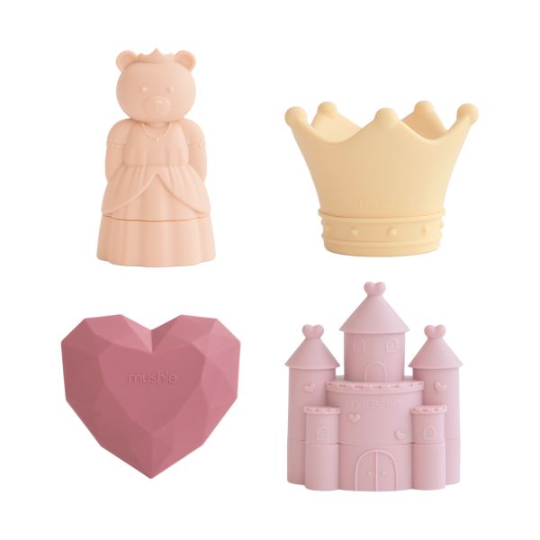 Mushie Bad Set - 4-Pack - Princess Mushie Bad Set - 4-Pack - Princess
