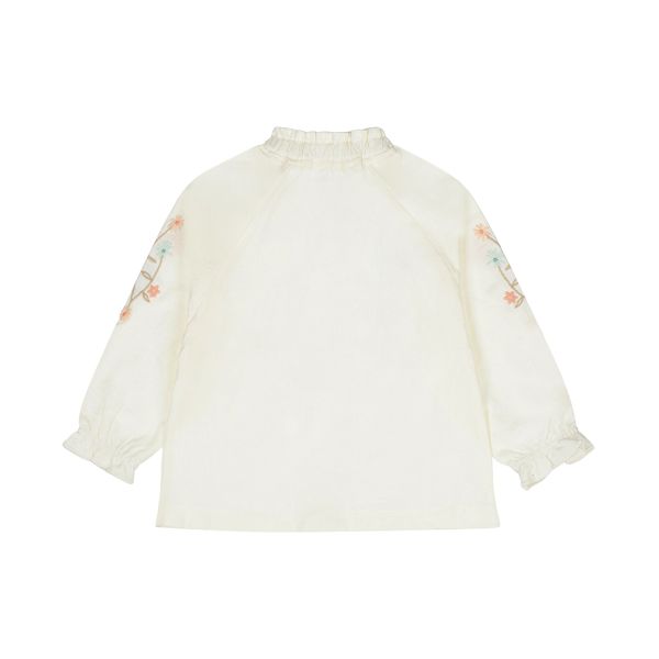 Dirkje Blouse met Lange Mouwen – Maat 56 – Sand Dirkje Blouse met Lange Mouwen – Maat 56 – Sand