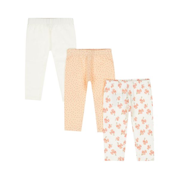 Dirkje Legging 3-Pack – Maat 62 – Peach Dirkje Legging 3-Pack – Maat 62 – Peach