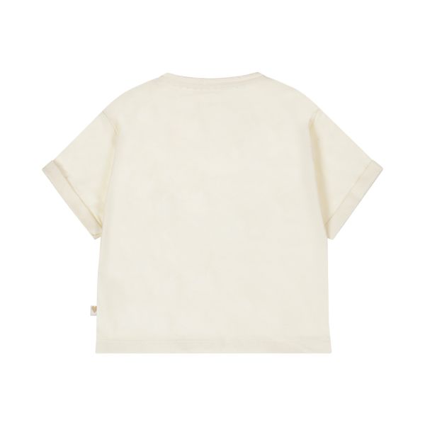 Dirkje T‑shirt Loose Fit - Maat 68 - Off‑white