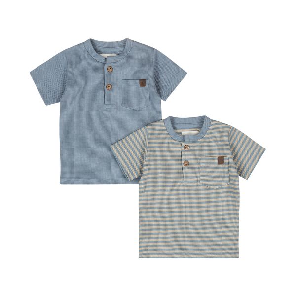 Dirkje T‑shirt - 2 Pack - Maat 56 - Blauw Dirkje T‑shirt - 2 Pack - Maat 56 - Blauw