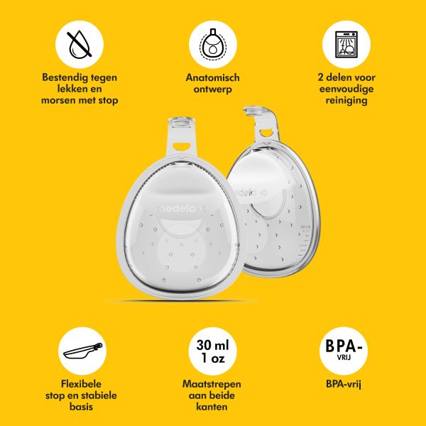 Medela InBra™ Borstmelkopvangers - 2 Stuks Medela InBra™ Borstmelkopvangers - 2 Stuks